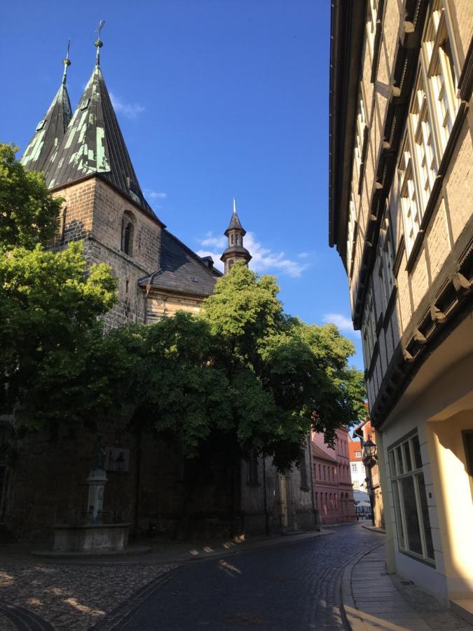 Ferienwohnung Kiefer Quedlinburg Exteriör bild