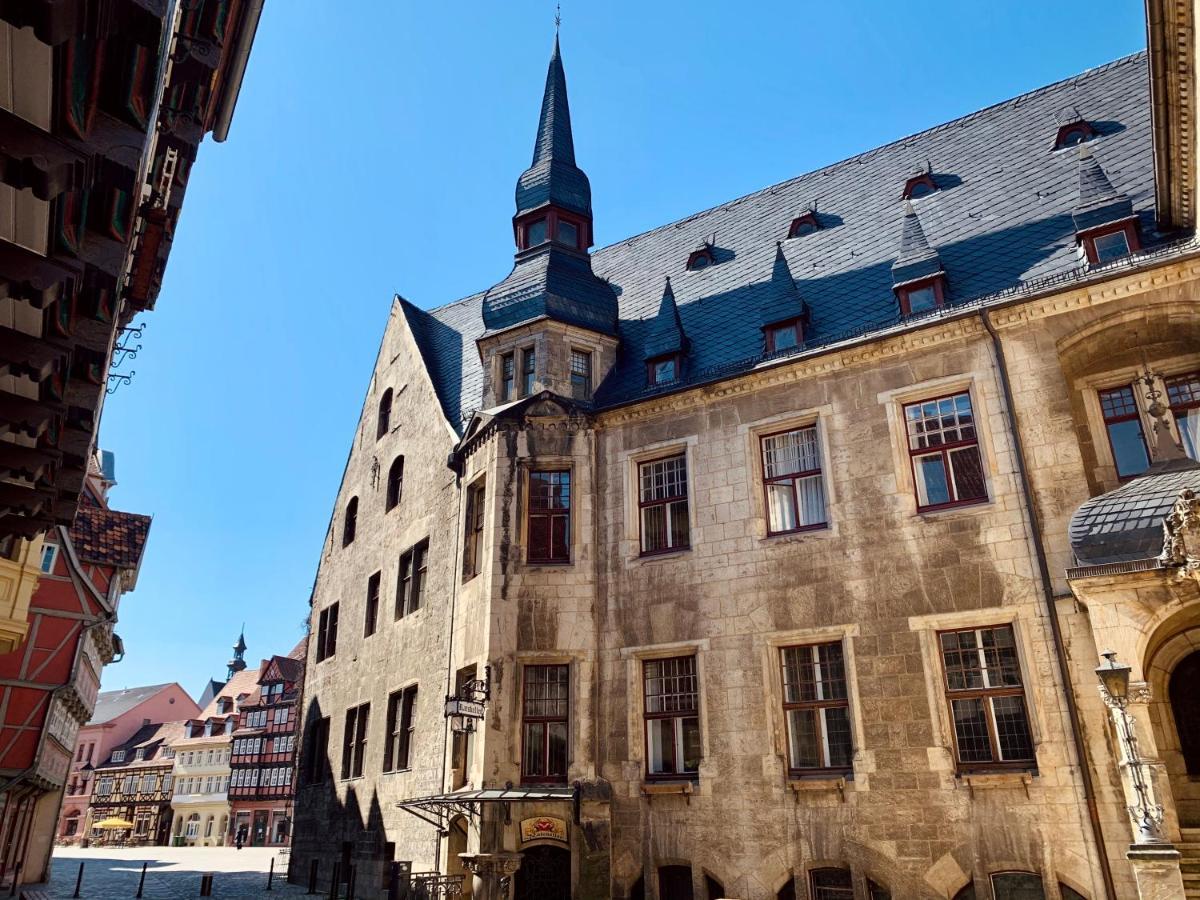 Ferienwohnung Kiefer Quedlinburg Exteriör bild