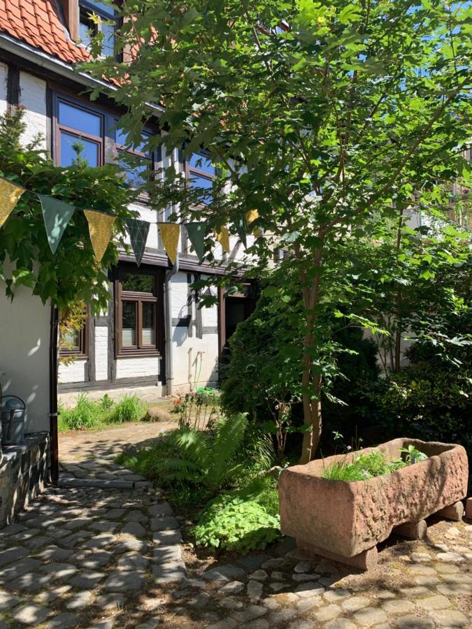 Ferienwohnung Kiefer Quedlinburg Exteriör bild